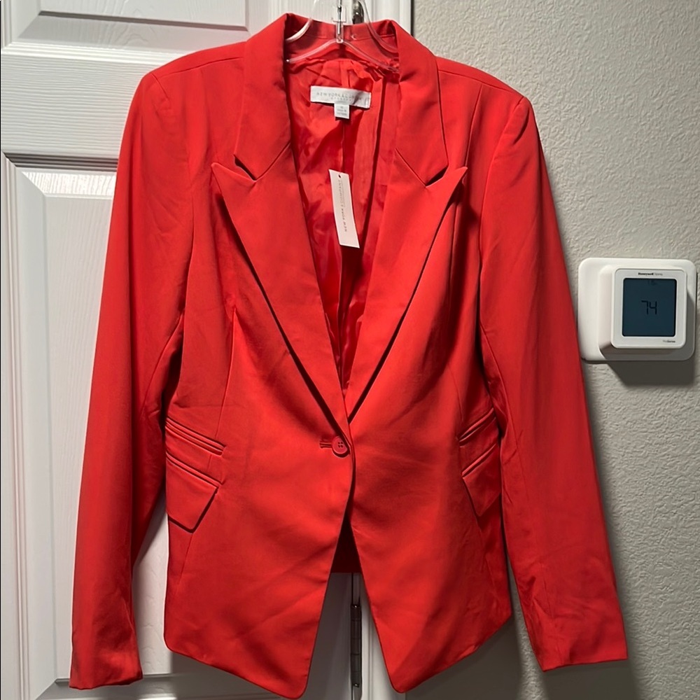 New York & Company Coral Blazer Tailored Suit Jacket